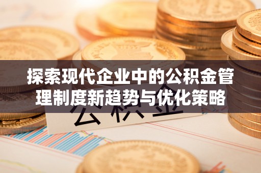 龙泉探索现代企业中的公积金管理制度新趋势与优化策略