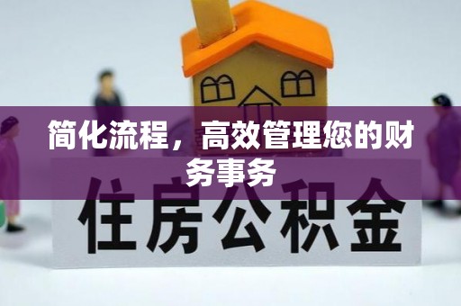 龙泉简化流程，高效管理您的财务事务